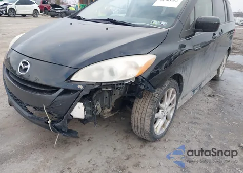 2012 Mazda Mazda5 Grand Touring from USA, damaged, VIN JM1CW2DL0C0136435